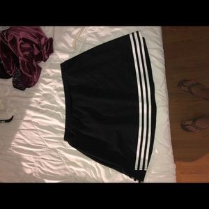 Black & White Cheerleading Skirt